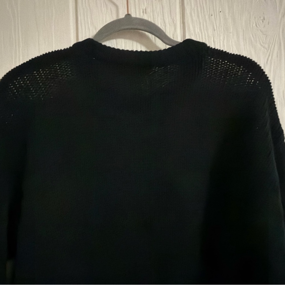 Pretense Black Acrylic Sweater - Picture 4 of 10